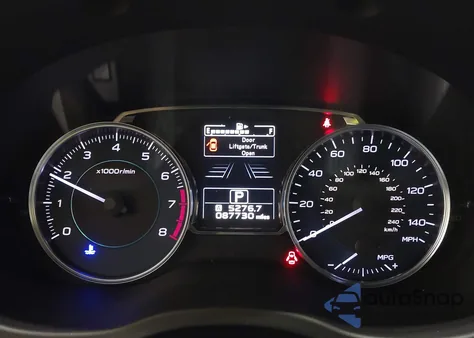 2016 Subaru Crosstrek 2.0I Limited из США, поврежденный, VIN JF2GPANC1G8332495